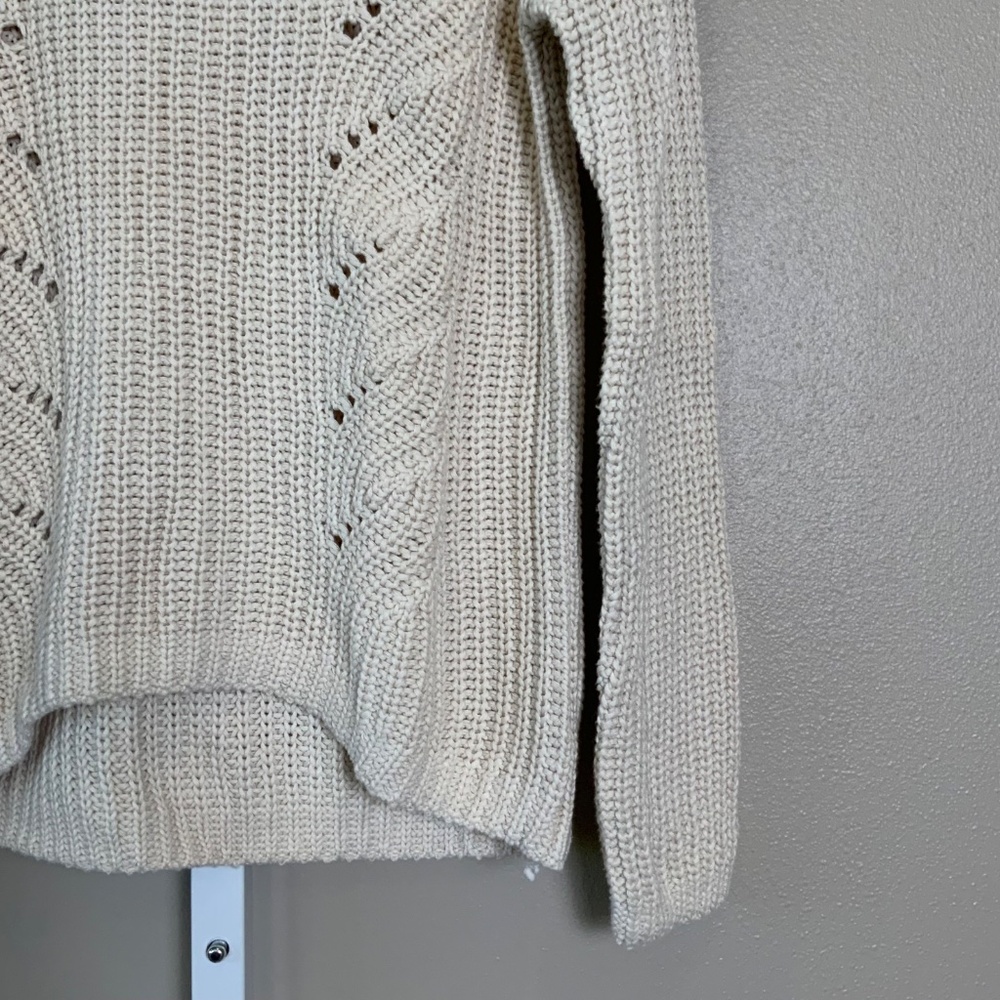 GAP Open Cable Ribbed Knit Sweater - Picture 9 of 16